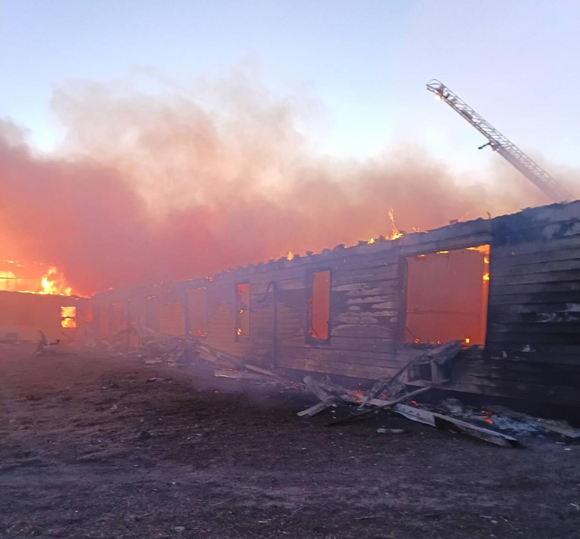 Zerstörtes Gebäudee