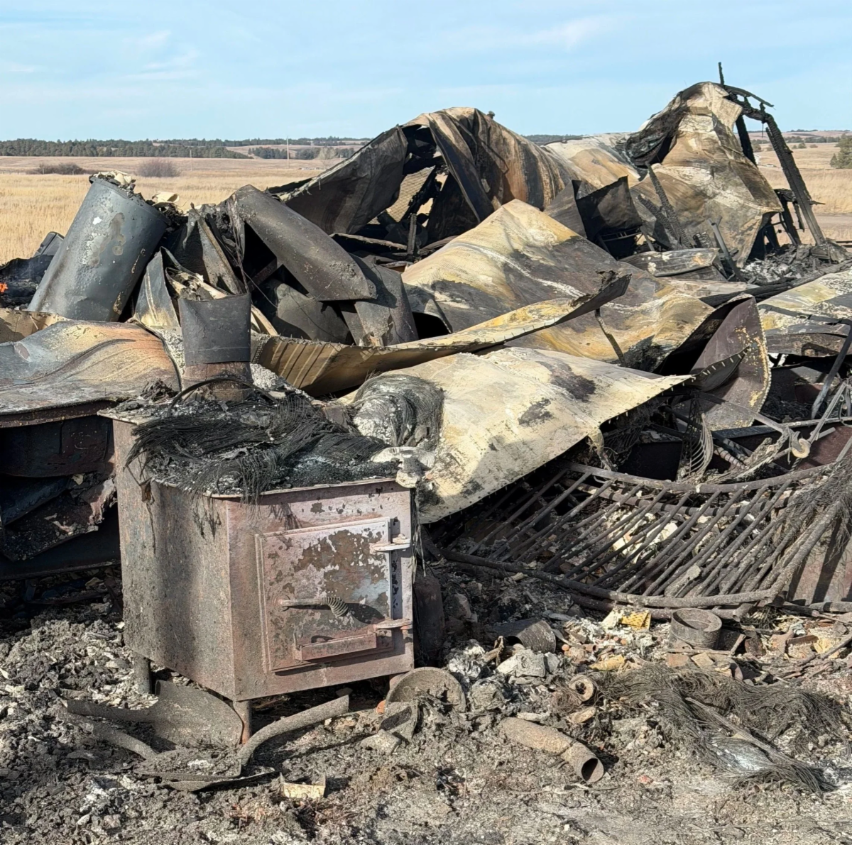 Reste eines Trailers